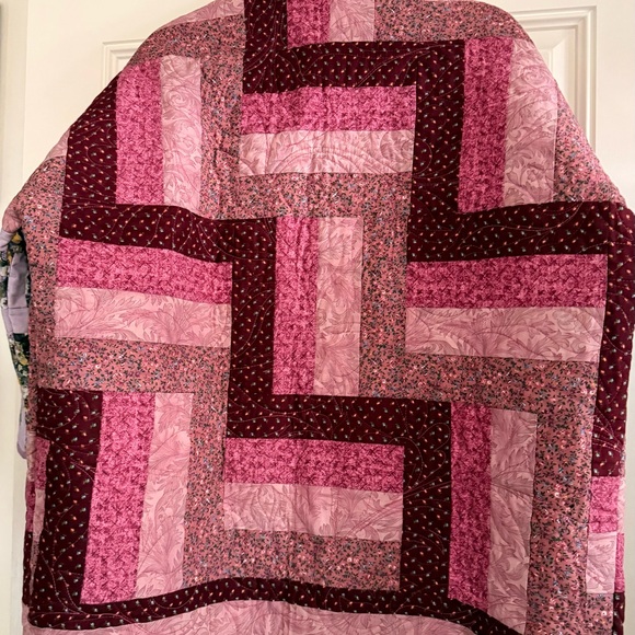 Upcycled Vintage Quilt Patch Jacket/Kimono oversized Jacket - Picture 2 of 9